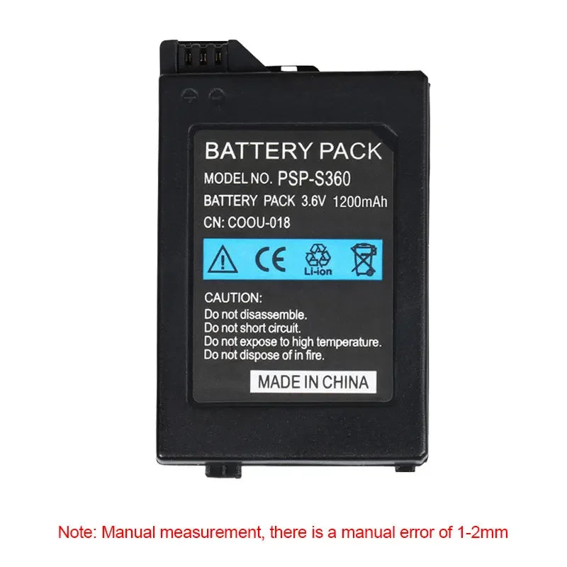 PSP-S360 3.6V Rechargeable Battery – Replacement Lithium Battery for Sony PSP 2000/3000/3001/3004 Game Console