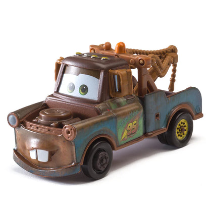 Disney Pixar Cars 3 Lightning McQueen & Mater Model Collection – 1:55 Diecast Alloy Car Toys for Children, Gift