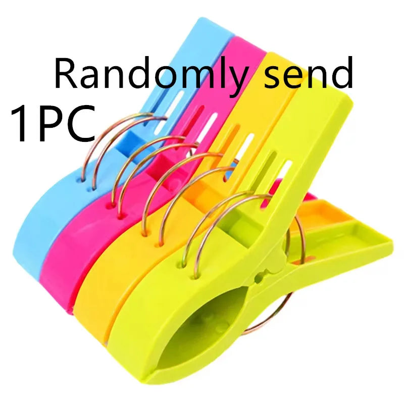 Plastic Beach Towel Clips - Large Animal Decorative Clothes Pegs for Sunbeds, Loungers & Drying Racks