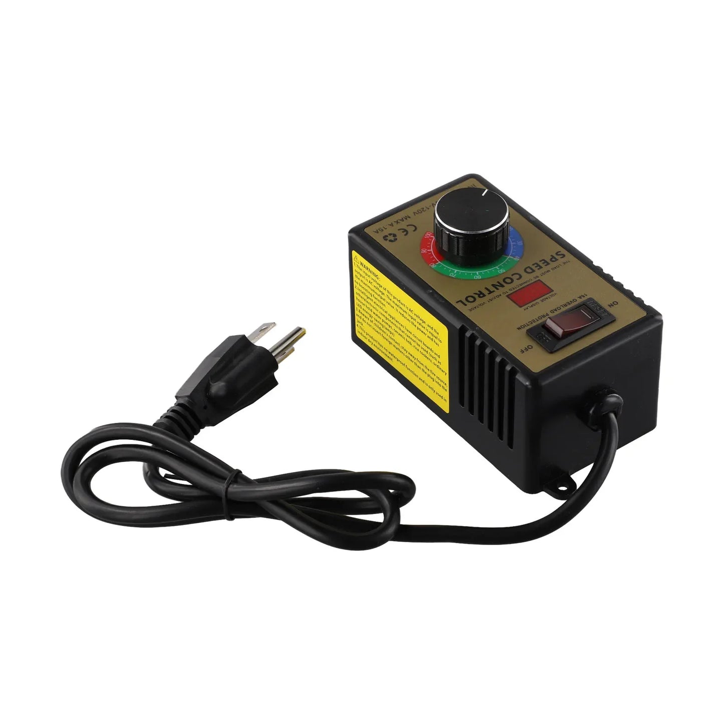 Angle Grinder Speed Controller Switch for Hand Drill & Polishing Fan - Stepless Motor Speed Control for Industrial Automation