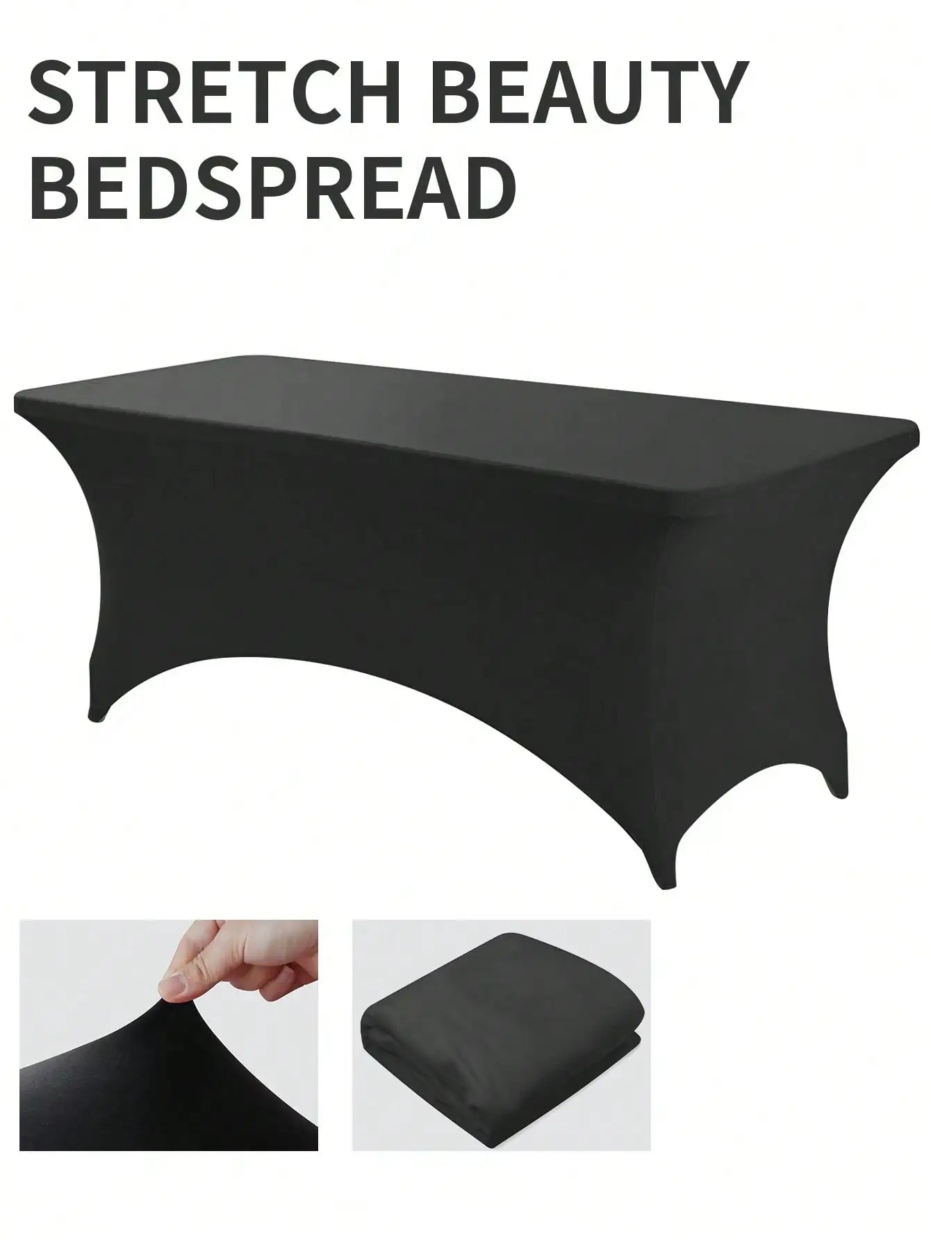 1pc Eyelash Extension Elastic Bed Cover Sheet - Stretchable Bottom Table Sheet for Comfortable Application