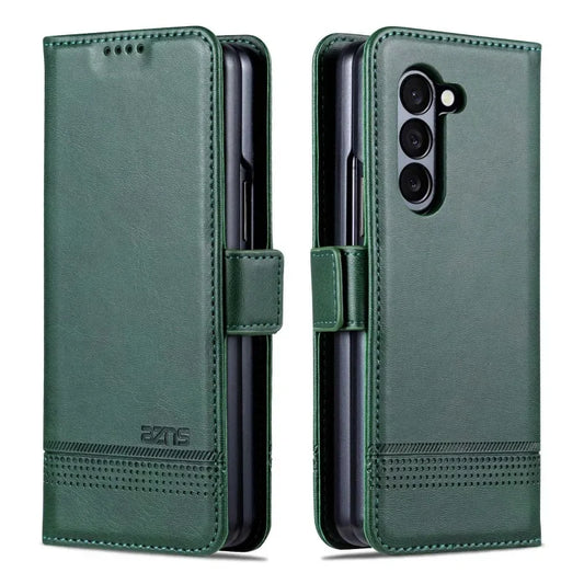Phone Case for Samsung Galaxy Z Fold 6/5/4/3 — Fold6/5/4/3 5G Leather Wallet Card Holder Kickstand Shockproof Cover