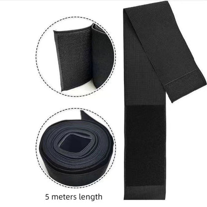 Thin Waist & Abdominal Wrapping Band – Elastic Fitness & Yoga Training Band for Waist Toning and Tightening