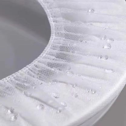 Disposable Toilet Seat Cover — Waterproof Non-Woven Travel & Hotel Bathroom Protective Cushion with Individual Packaging