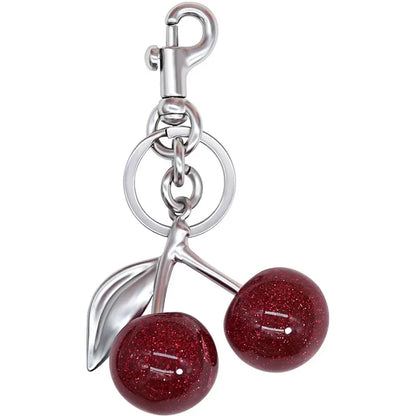 Cute Cherry Keychain Purse Charm – Bag Accessory for Handbags & Gifts for Women