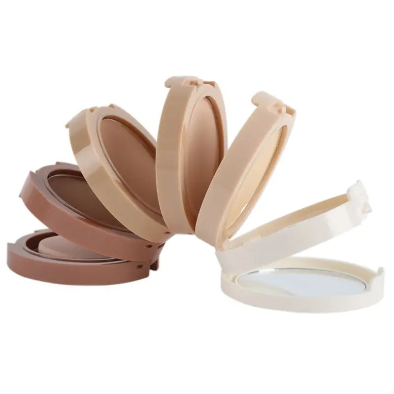 5-Color Concealer Contouring Powder – Oil Control, Brightening Loose Setting Powder for Skin Tone