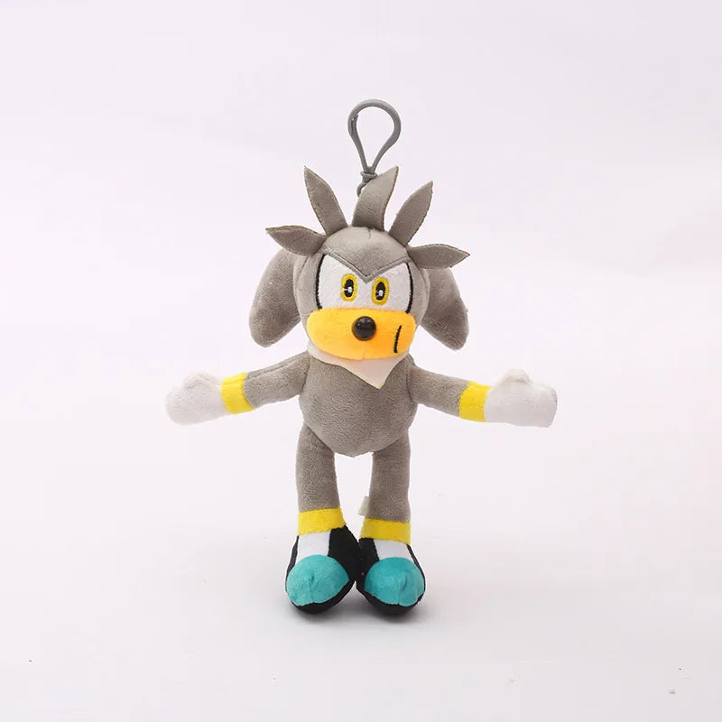 Super Sonic Hedgehog Plush Dolls — Shadow, Amy Rose, Knuckles, Tails Anime Stuffed Toy Gift for Kids