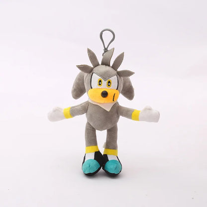 Super Sonic Hedgehog Plush Dolls — Shadow, Amy Rose, Knuckles, Tails Anime Stuffed Toy Gift for Kids
