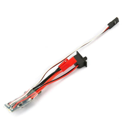 Micro ESC 20A 30A Brushed Electric Speed Controller – RC ESC for 2S 4-8V, DIY Mini 1/16 1/18 1/24 RC Car, Boat, Tank w/Brake