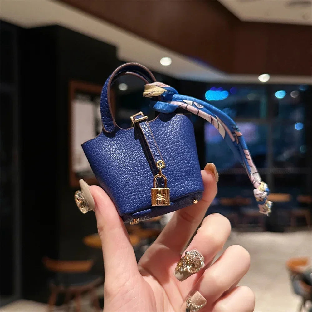 New Mini House Small Bag – Handheld Portable Bluetooth Earphone Bag, Zero Wallet, and Multifunctional Hand Rope Pouch