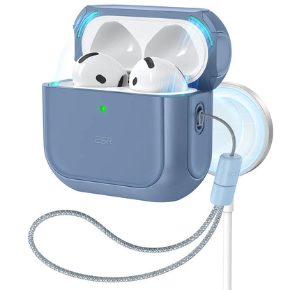 ESR MagSafe Case for AirPods 4th Gen (2024) – Drop Protection Cover with HaloLock for AirPods Pro 1st/2nd Gen (2023/2022)