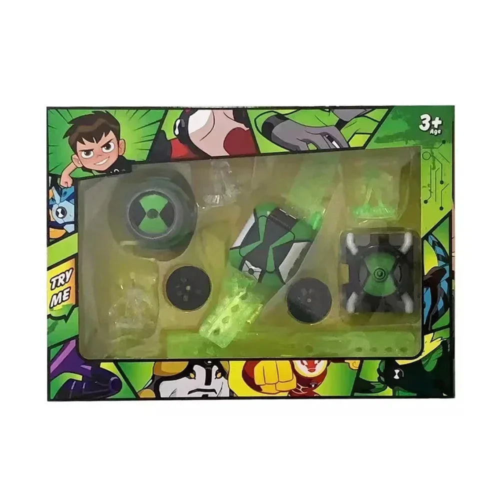 Omnitrix BEN10 Action Figure – Ben Tennyson Projection Watch with Sound & Light, Kids’ Smart Toy Gift