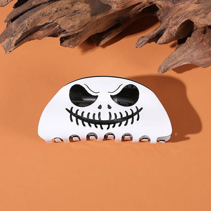 Muweordy Halloween Hair Clip | Funny Large Mask, Crab & Shark Hairpin for Women & Girls