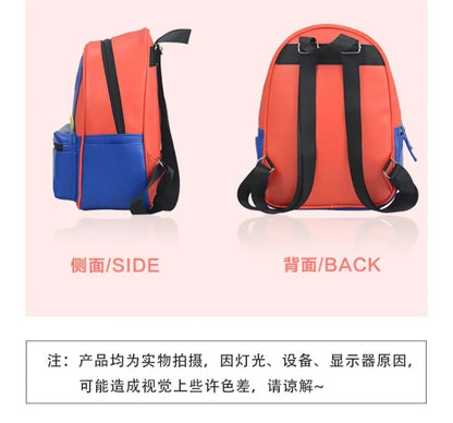 Super Mario Mini Backpack – Kids Cosplay Anime School Bag PU Leather Boys & Girls