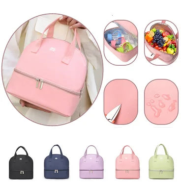 Double-Layer Breast Milk Storage Bag – Insulated Breastfeeding Cooler for Fresh Preservation, Maternity Pump Travel Bag