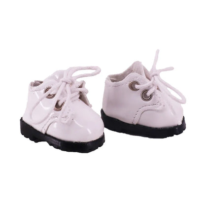 3.8cm Canvas Martin Boots for 17cm Labubu Kpop Dolls | Plush Doll Shoes Accessories & Holiday Gift