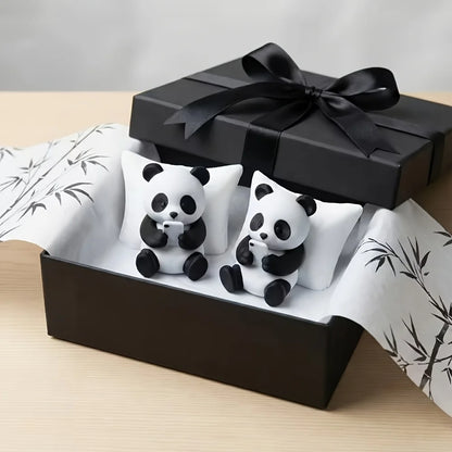 Pillow Panda Sculpture - Lazy Modern Style Desktop & Home Decor Ornament