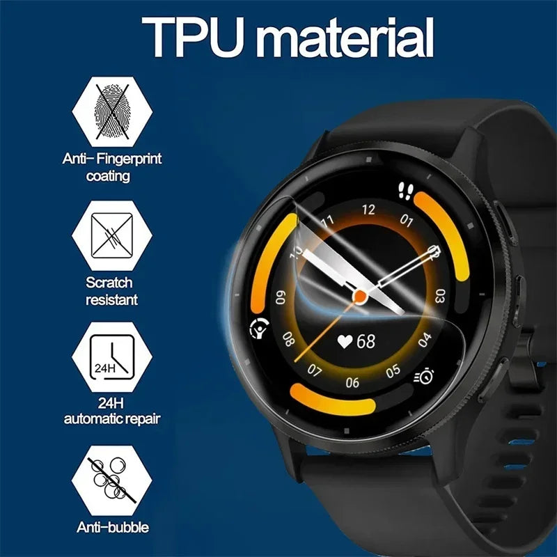 Hydrogel Screen Protector for Garmin Venu – Soft TPU Anti-Scratch Film for Venu 3/3S, Venu 2/2S (Not Glass)