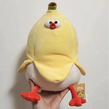 Chicken & Leg Plush Toy — Soft Gingerbread Chicken Doll for Kids & Birthday Gifts