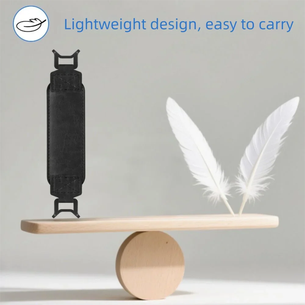 Leather Tablet Hand Strap - Universal Anti-Slip Anti-Drop EReader Holder for Kindle iPad Kobo Lenovo Sony & More