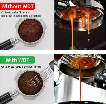 Upgraded WDT Tool for Breville Barista – Espresso Needle with Powerful Magnet & Replacement Needle