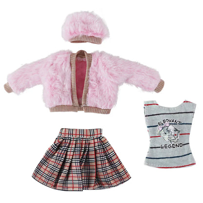 30cm Doll Clothes & Accessories – Dress for Babi, Blyth, 1/6 BJD Dolls, Birthday & Christmas Gift for Girls