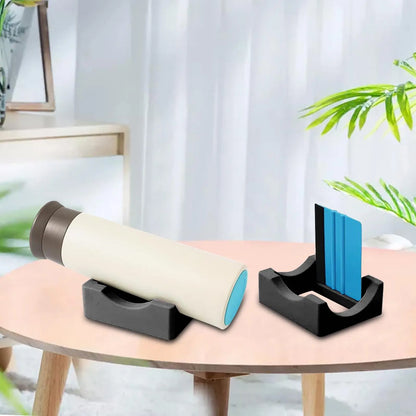 Multifunctional Silicone Cup Cradle - Anti-Slip Tumbler Stand Holder for Bottles, Can Cups, and DIY Craft Projects