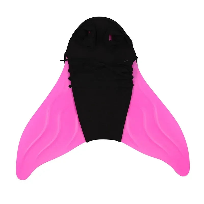 Swimming Fins for Children & Adults — Mermaid Training Flippers, Diving Foot Monofin for Pool, Swim, and Water Fun