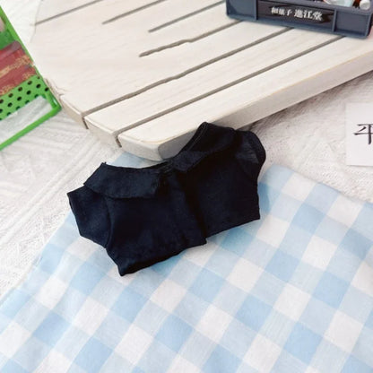 New Corduroy Doll Clothing Set for 17cm Labubu – Hat, Clothes & Shoes | DIY Accessories & Party Toy Gifts