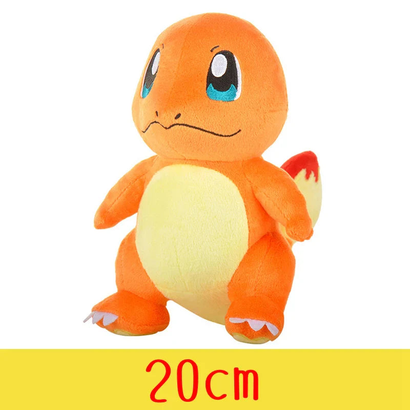 Original Pokémon Gengar Plush 24cm – Cute Pikachu Soft Stuffed Toy Doll for Kids Birthday Gift