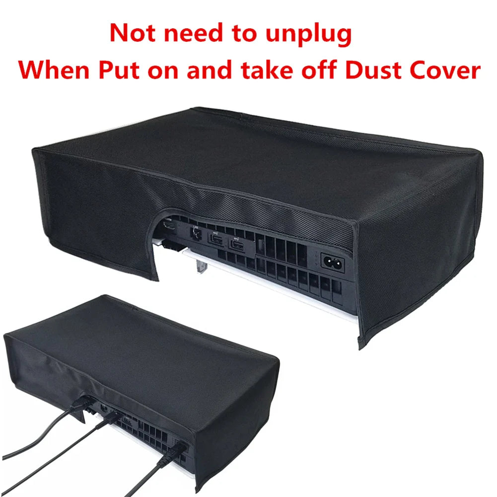 Horizontal Dust Cover for PS5 Pro – Anti-Scratch Protective Sleeve Case for Digital & Disc Edition Console