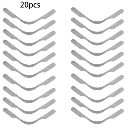 20-Pack Dental Matrix Bands — Tofflemire Gingival Wall Lift, Large Curvature Sectional Contoured Matrices (Dentistry Tool)