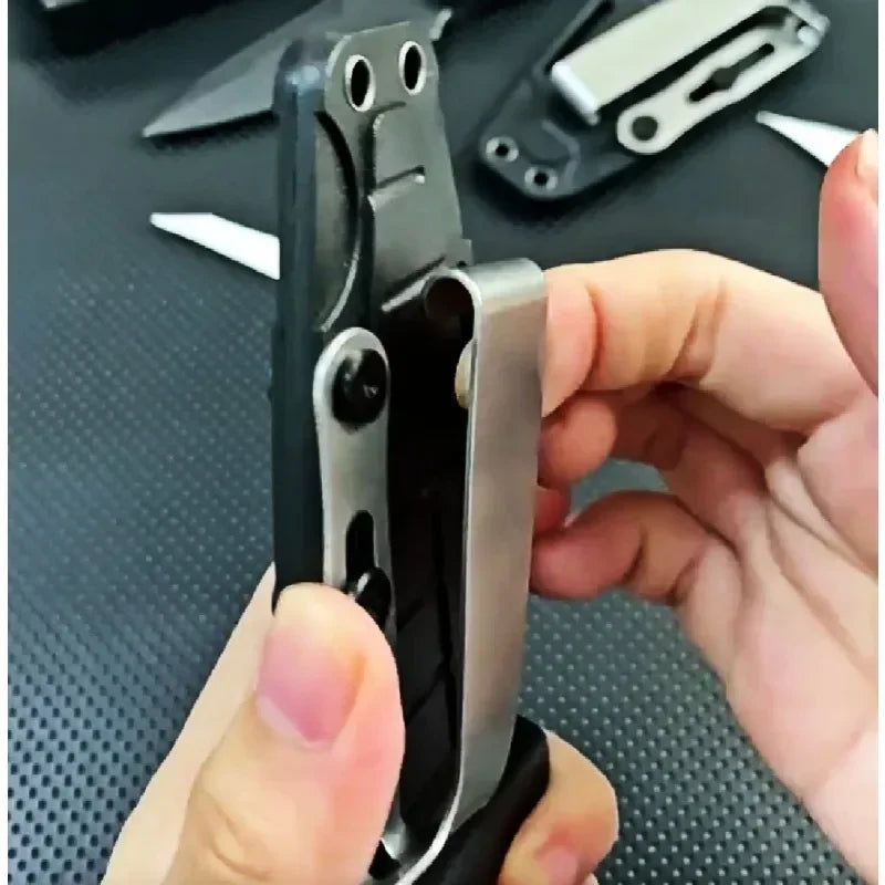Outdoor Survival Knife - High Hardness EDC Camping Utility Knife with K Sheath