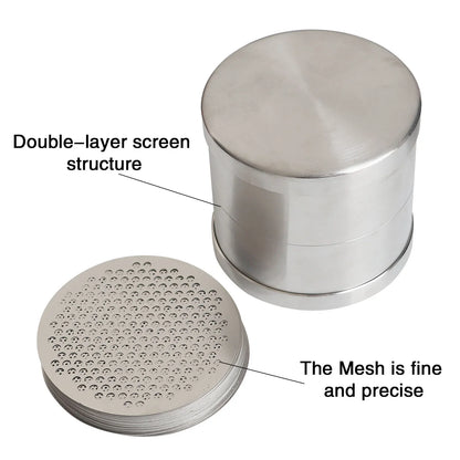 Gem & Pearl Sorting Sieve Set – 0.15mm Thick Diamond Classification Screens 65mm & 80mm
