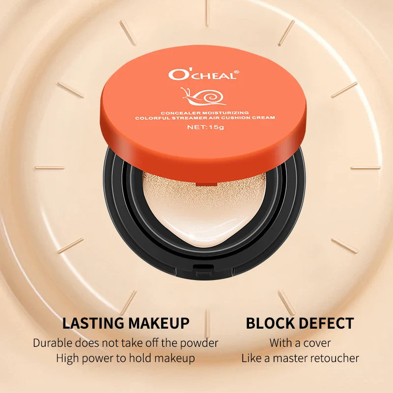 OCHEAL Whitening BB Cream – Face Foundation Concealer & Air Cushion Makeup for Girls, Original Facial Beauty Cream