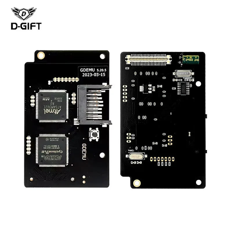 SEGA Dreamcast GDEMU V5.20.5 Emulation Board & Remote Card Mount Kit – Optical Drive Replacement for DC Console (GDU DC VA1)