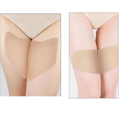 10PCS V-Shaped Anti-Chafing Thigh Tape – Invisible Sweat-Absorbing Friction Relief Pads for Men & Women Body Comfort