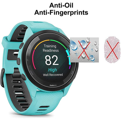 3-Pack Soft Hydrogel Screen Protector for Garmin Forerunner 265/265S/965 – Clear Protective Film