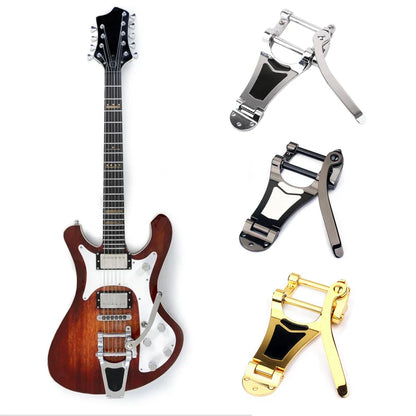Electric Guitar Tremolo Bridge – LP/SG Style String Board Rocker for Fat Body Guitars