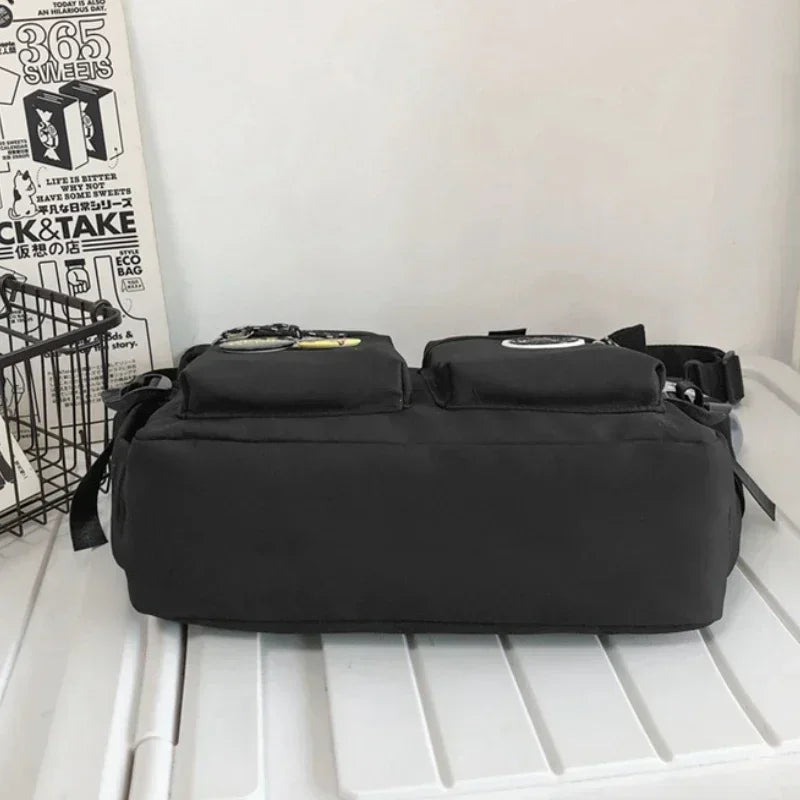Trendy School Crossbody Bag for Teenage Girls – Casual Fashion Shoulder Backpack & Handbag for Students