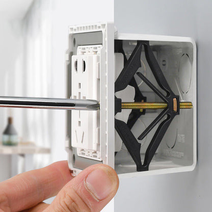 STONEGO 86mm Wall Mount Switch Box Repair Tool — Switch Cassette Repairer with Support Rod Electrician Accessory