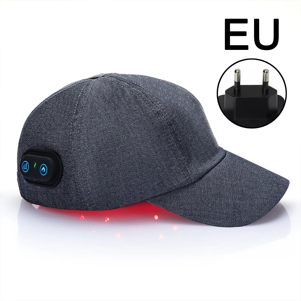 Infrared LED Hair Growth Cap – 660nm & 850nm Red Light Therapy for Hair Regrowth & Scalp Care