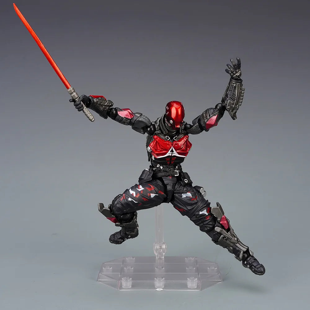 AMAZING YAMAGUCHI Arkham Knight Action Figures — Batman, Red Hood & Robin Jason Todd | Figuarts Game Model Collectible Christmas Gift