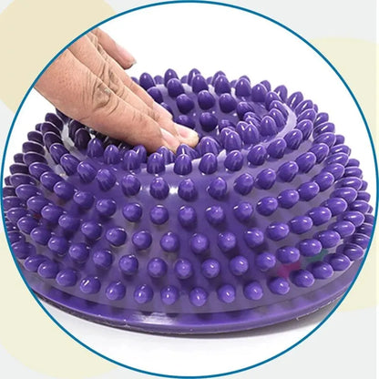 Mini Wave Speed Ball - Half Circle Balance Trainer for Kids, Sensory Stimulation Durian Ball Toy