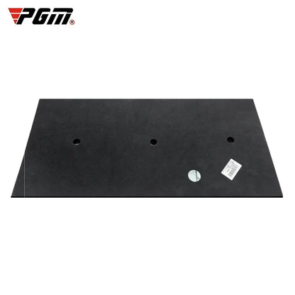PGM Golf Hitting Mat - Indoor/Outdoor Mini Practice Pad with TEE - Durable PP Grass for Backyard Exercise and Golf Training Aids DJD003