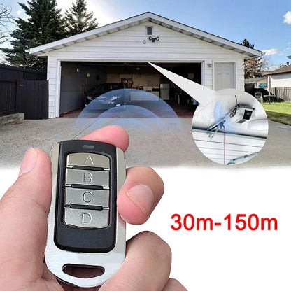 Universal Garage Door Remote Control | 433MHz-868MHz Rolling Code Duplicator | 4-Button Gate & Opener Transmitter