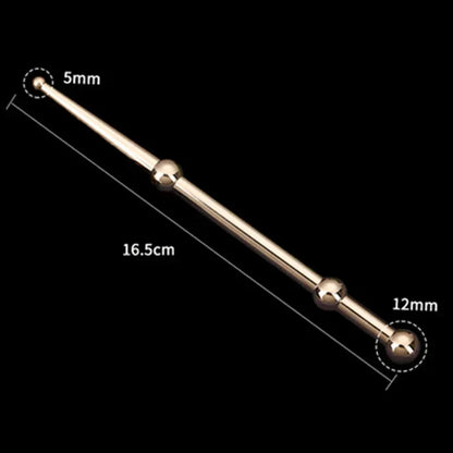 Brass Acupressure Pen – Ear Acupoint Massage Stick for Eyesight Improvement & Meridian Therapy