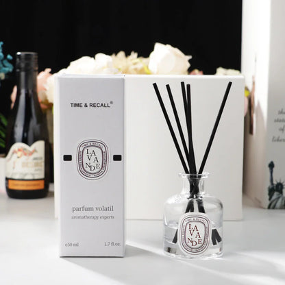 50ml Reed Diffuser Gift Set – Home Fragrance Oil with 4 Reed Sticks, Essential Oil Air Freshener for Bathroom & Home