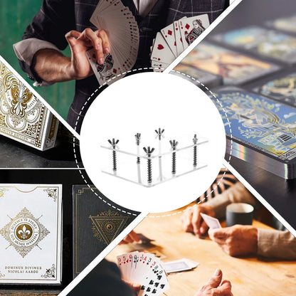 Curvature Corrector Flat Card Holder – Pressing & Storage Tool for Repairing and Flattening Accessories