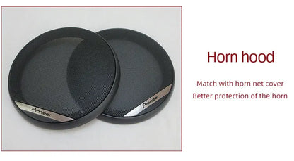 6 Inch 640W 3-Way Universal Car Coaxial Speakers - Full Range HiFi Auto Stereo with Non-Destructive Installation